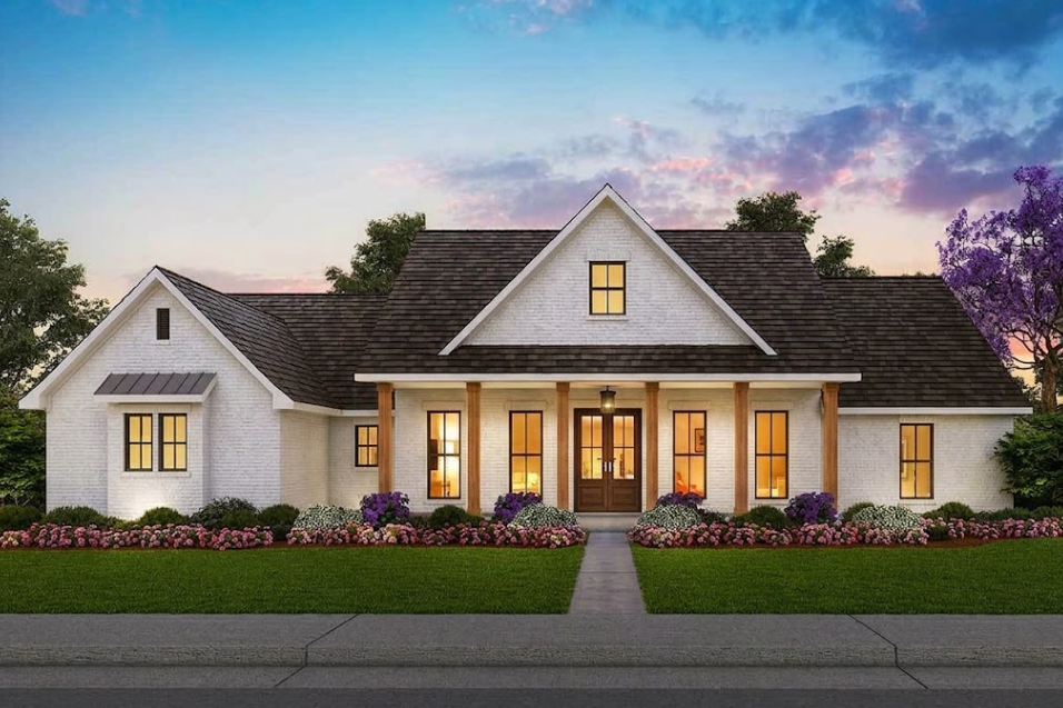 The Georgia exterior rendering